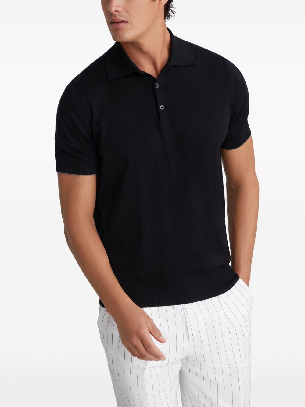 cotton polo shirt - 3