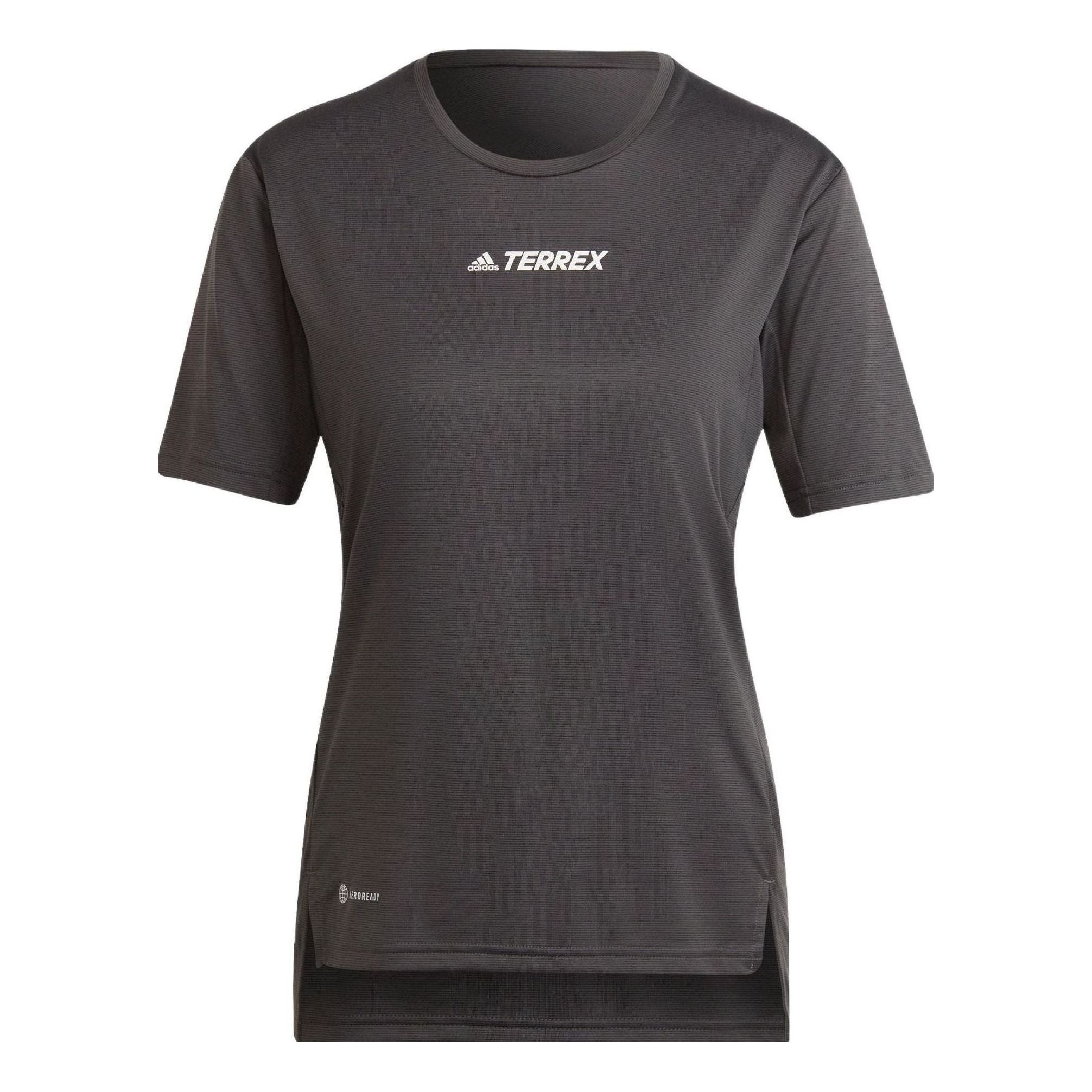 (WMNS) adidas Terrex Multi T-Shirt 'Black' H53386 - 1