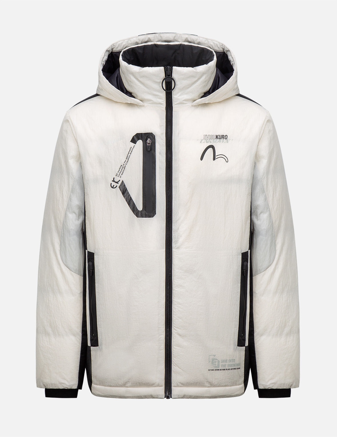 Glow In The Dark Tape Down Jacket - 7