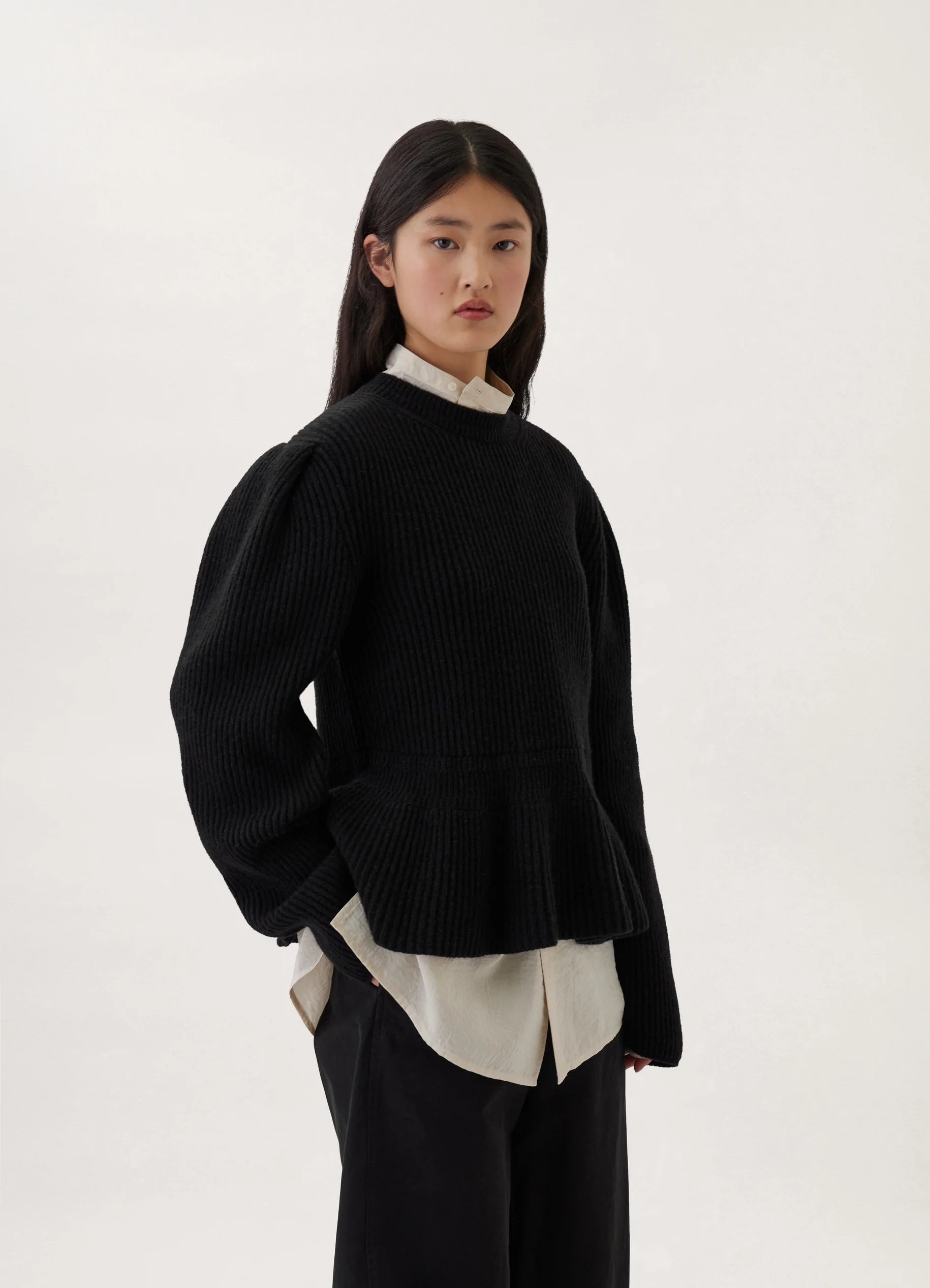PEPLUM SWEATER
SOFT SHETLAND - 3