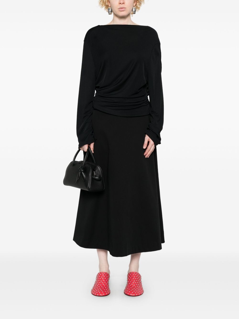 draped top - 2
