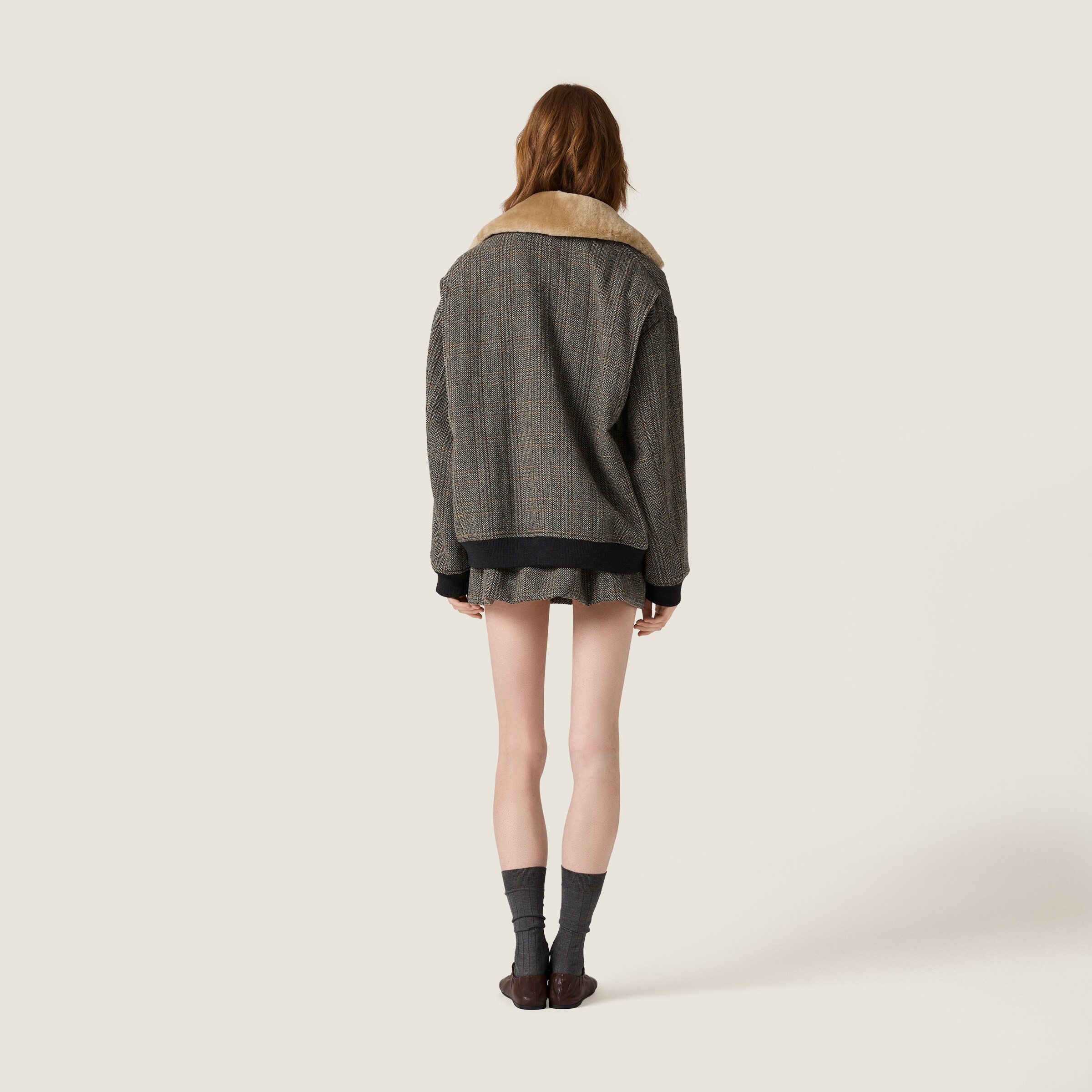 Chevron miniskirt - 3