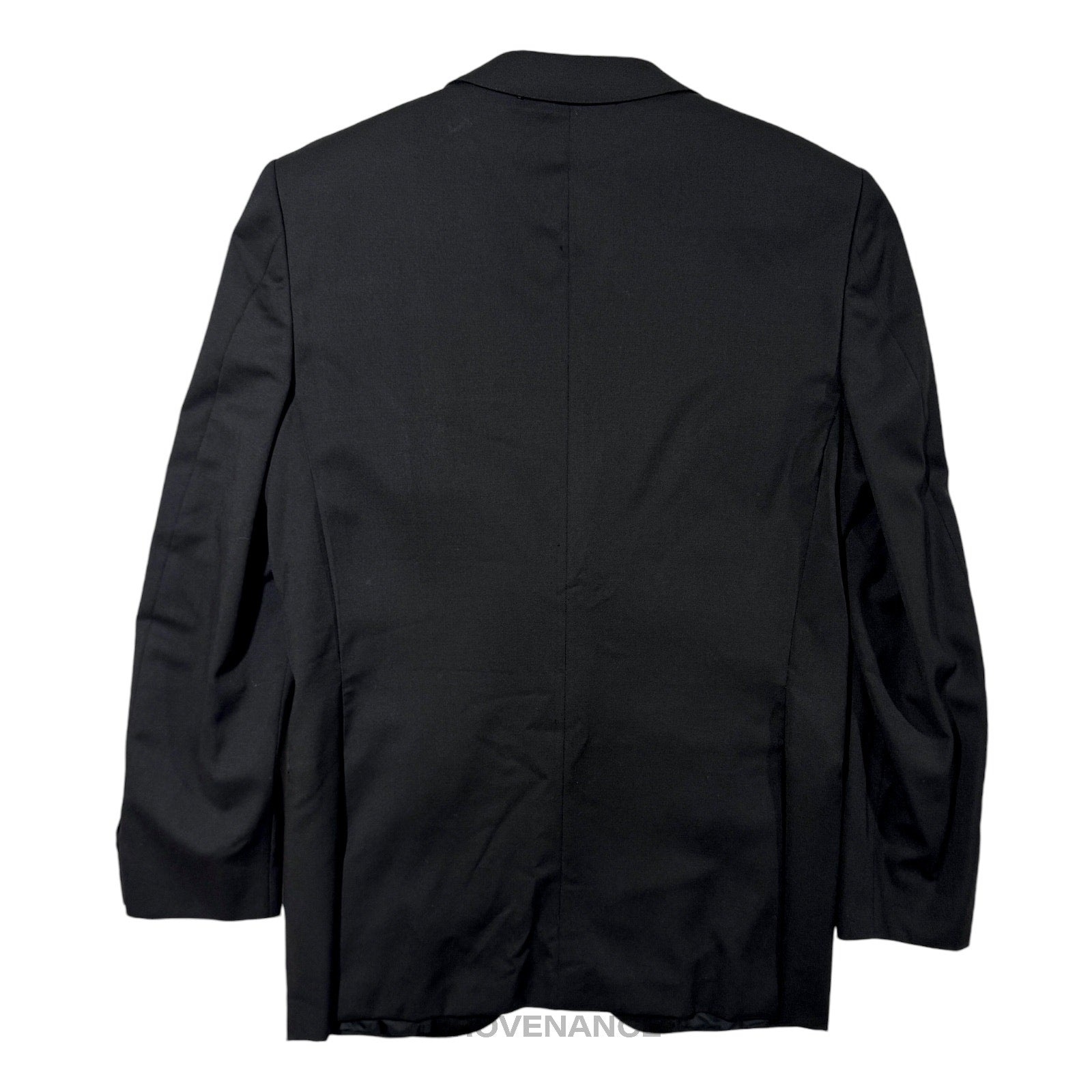Zegna Black Dinner Jacket Coat Tuxedo - Peak 36 46 - 5