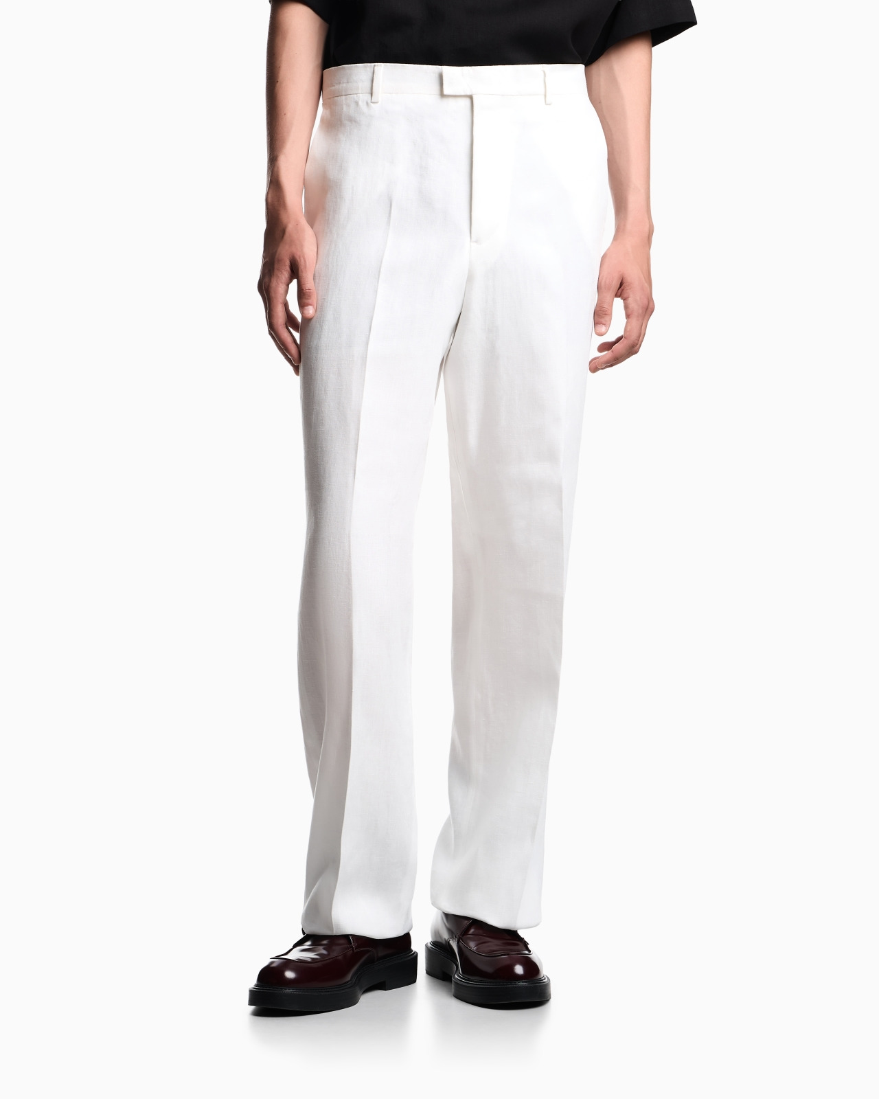 PURE LINEN TROUSERS - 4