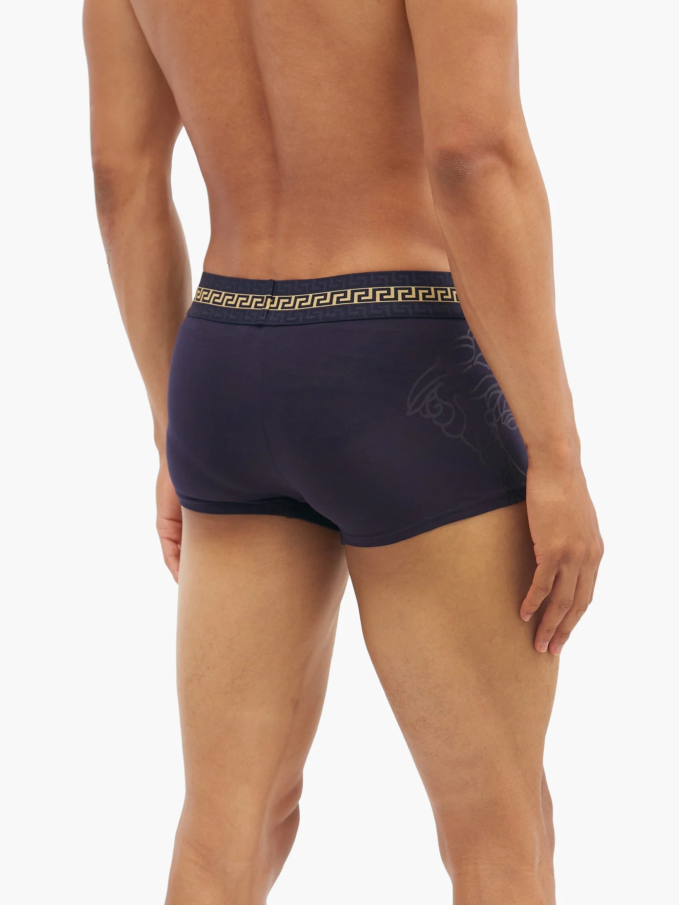 Logo-jacquard cotton-blend jersey boxer briefs - 3