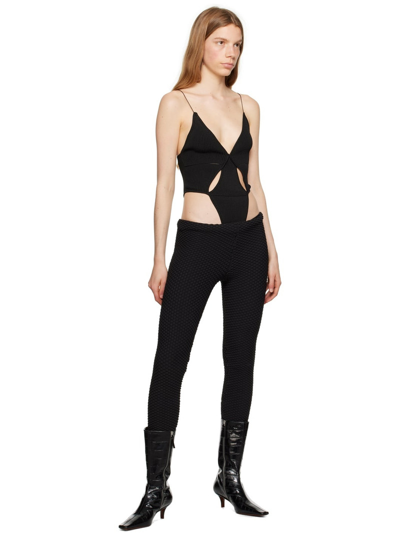 BEVZA Black Triangle Bodysuit outlook