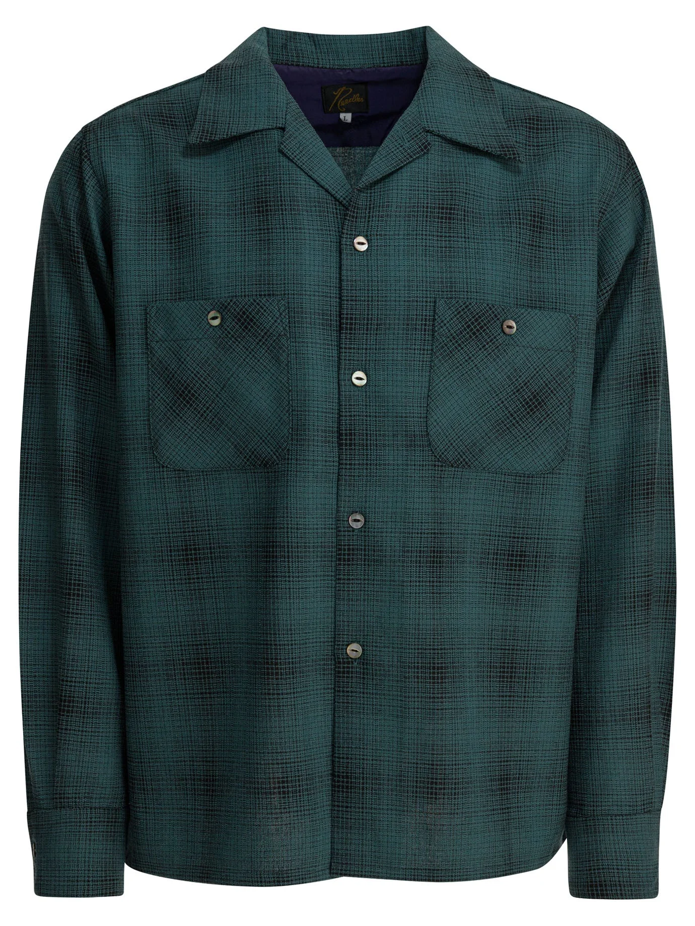 Needles Checked Wool "one-up" Shirt - 1