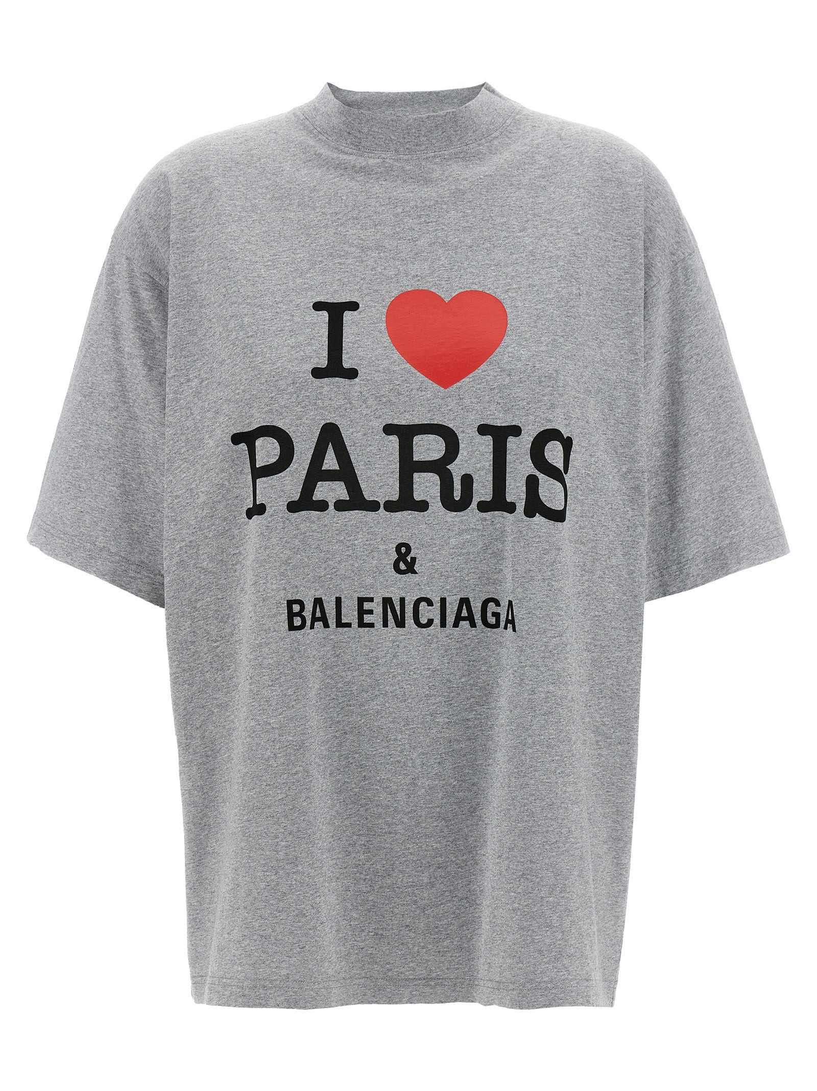 Balenciaga Women 'I Love Paris & Balenciaga' T-Shirt - 1