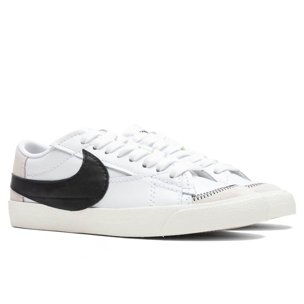 NIKE BLAZER LOW '77 JUMBO - WHITE/BLACK/SAIL - 2