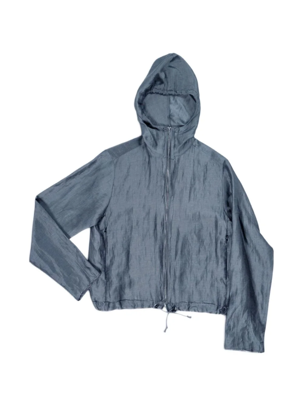 fitted hooded jacket - 1