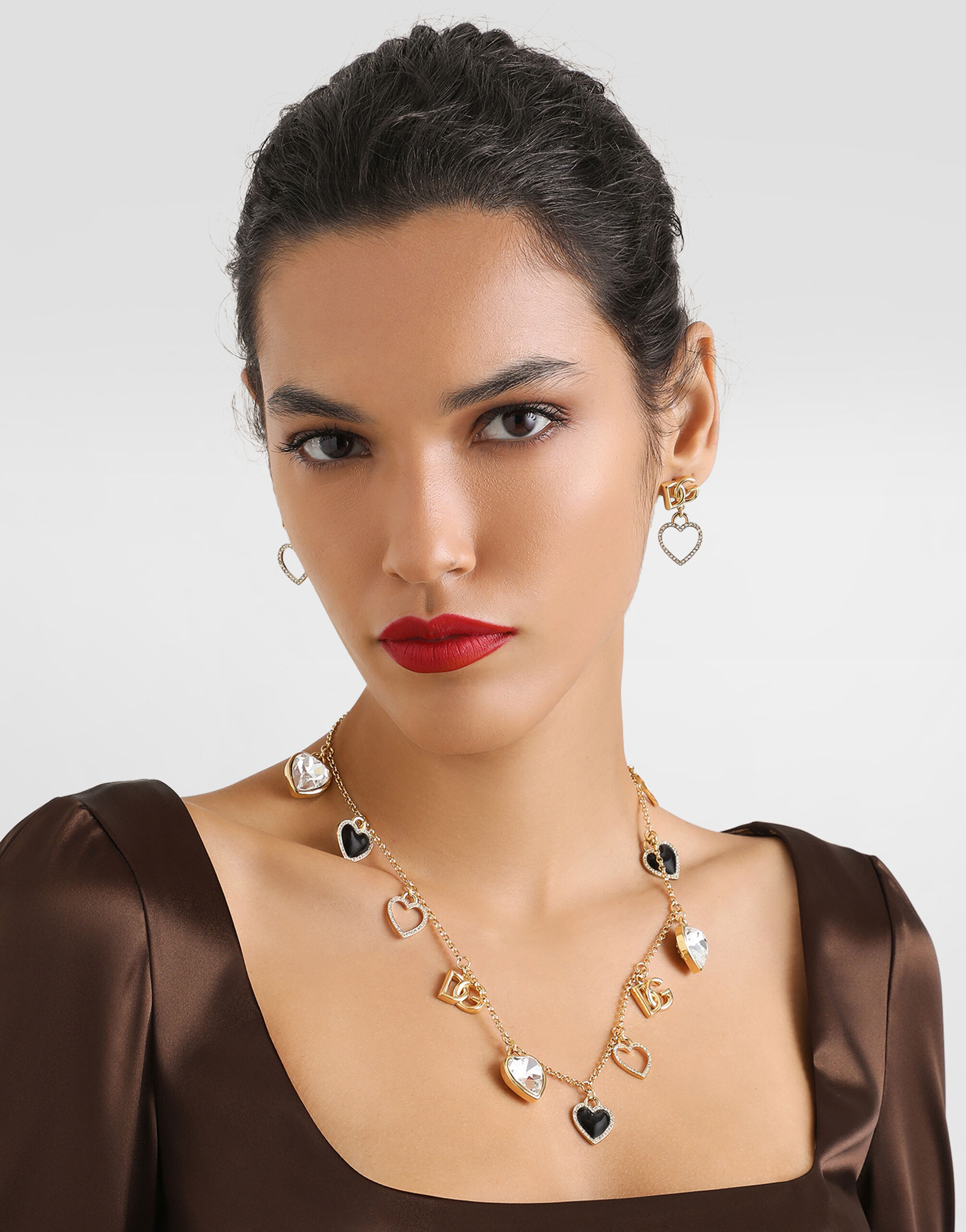 Italian Tailoring hearts necklace - 2