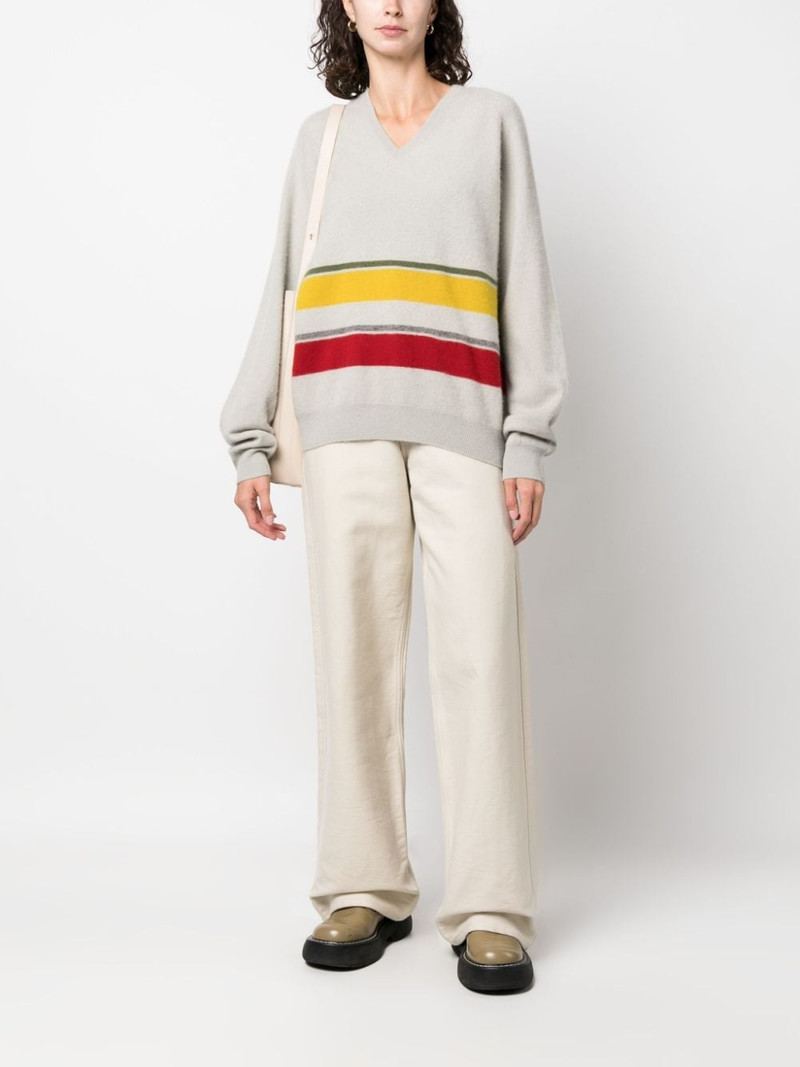 FRENCKENBERGER striped cashmere jumper outlook