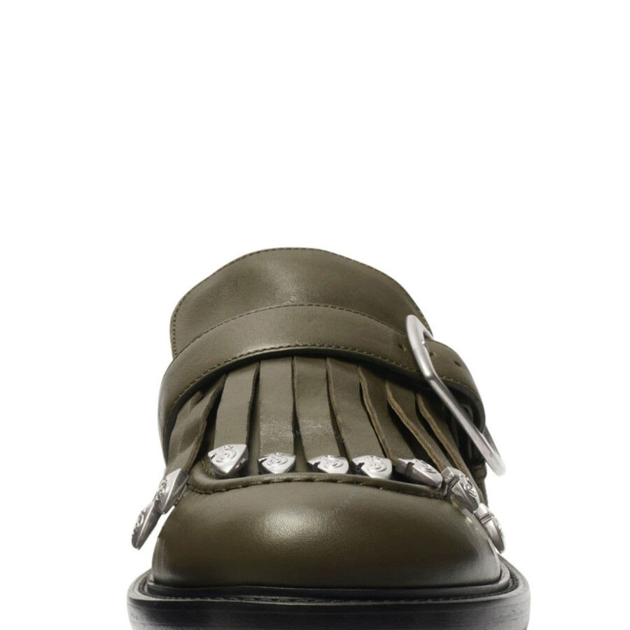 Burberry Cobble Fringe Loafers - 3