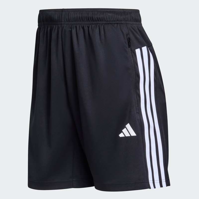 WORKOUT ESSENTIALS BASE 3-STRIPES PIQUE SHORT 9INCH 1