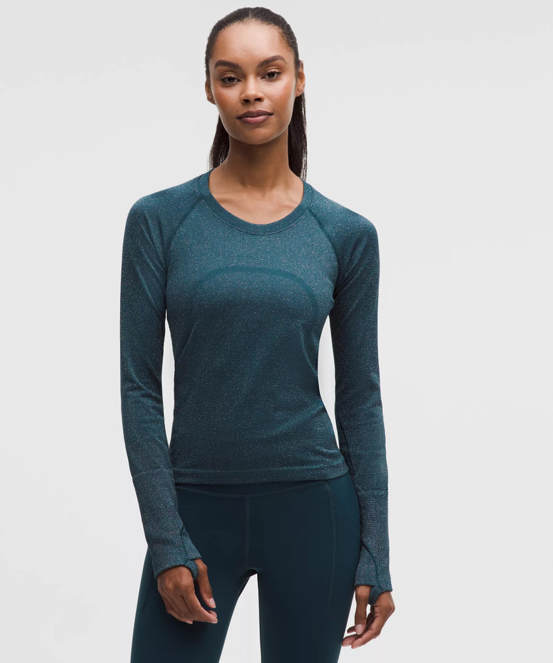 Swiftly Tech Long-Sleeve Shirt 2.0 Waist Length *Sparkle 1