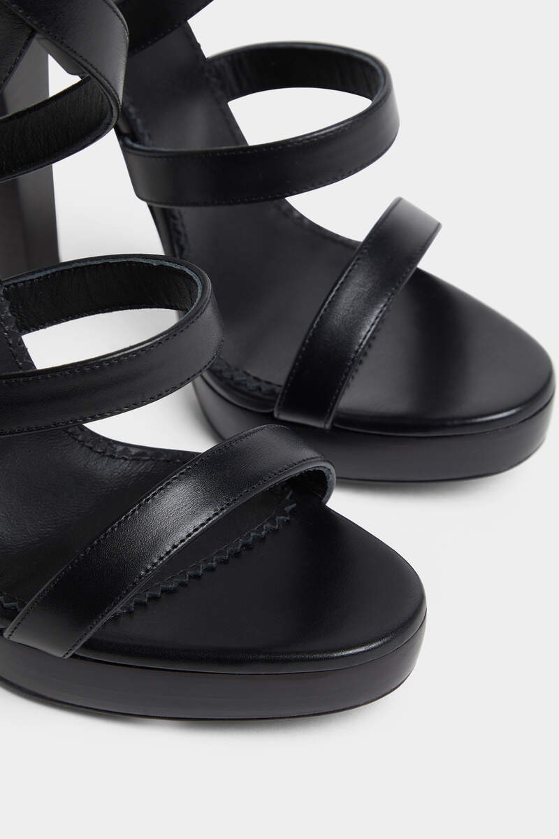LOCK YOURSELF HEELED SANDALS - 4