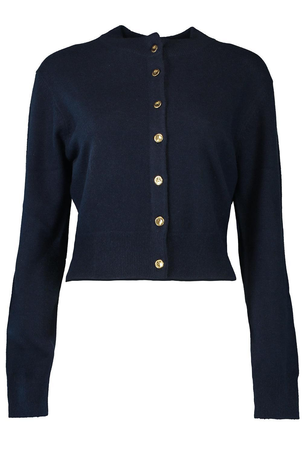 THE AUBREY CARDIGAN - NAVY - 1