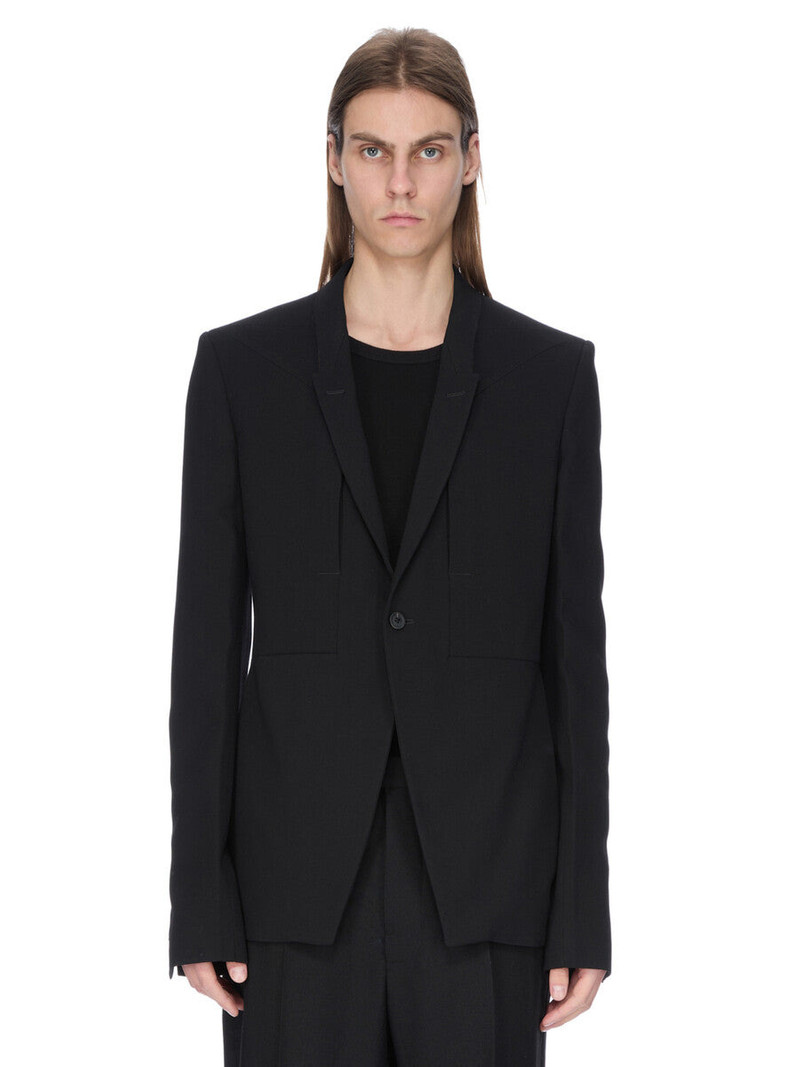 single-button wool jacket 1