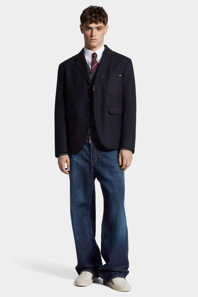 WOOL OSAKA BLAZER - 7
