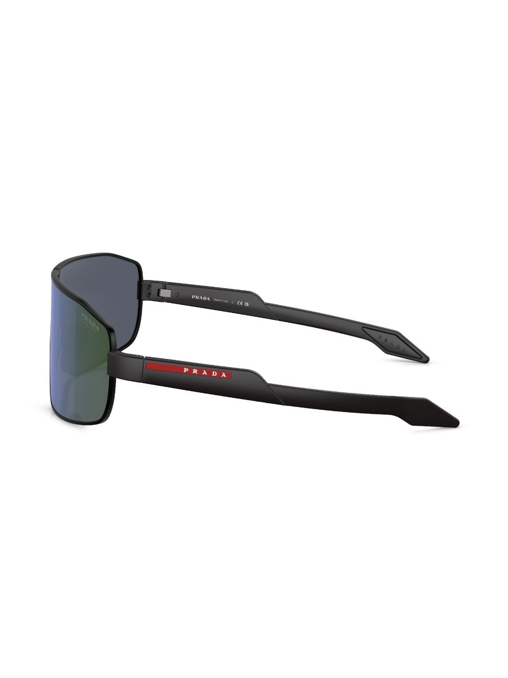 logo-print oversize-frame sunglasses - 2
