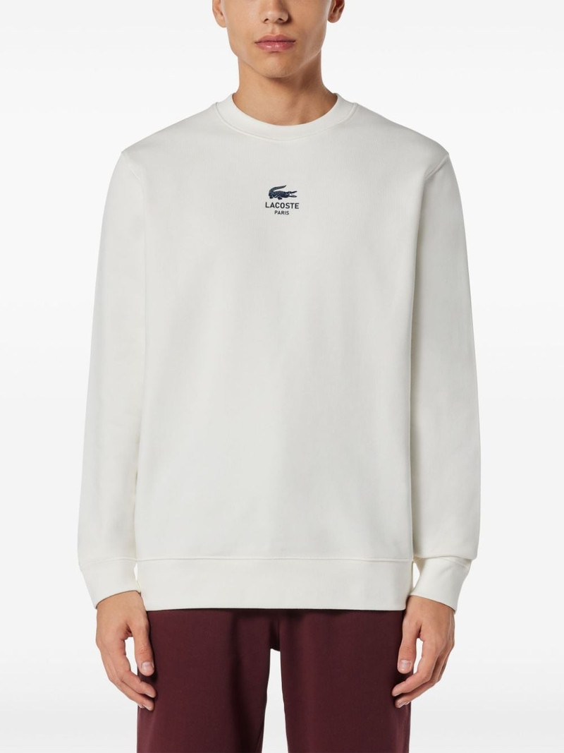 LACOSTE embroidered logo sweater outlook