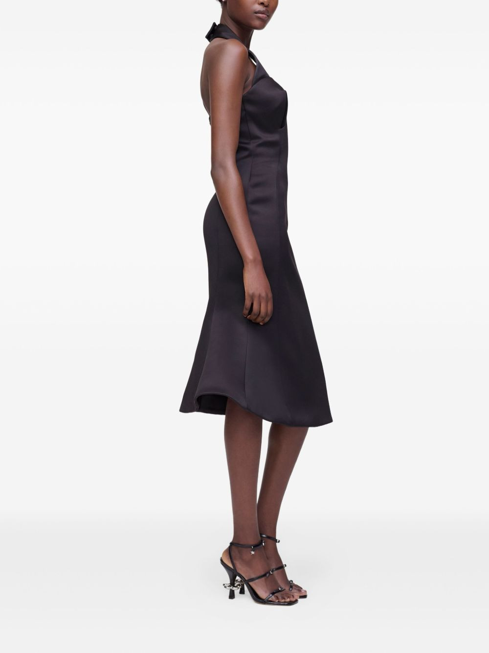 halterneck mermaid dress - 3