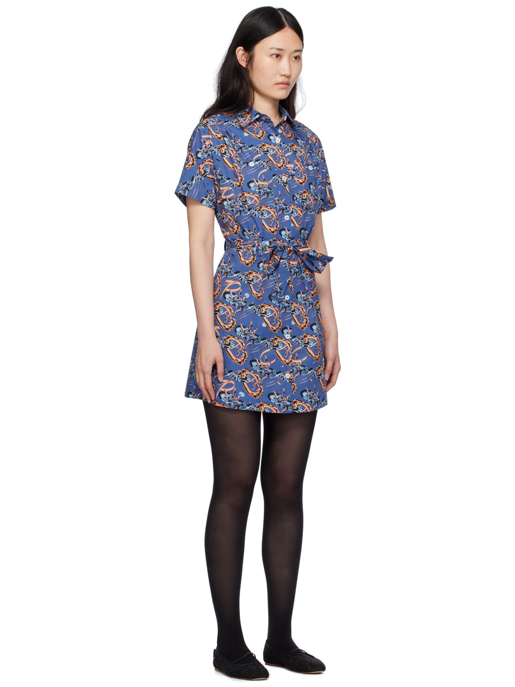 Blue Brain Dead Edition Suzanne Minidress - 2