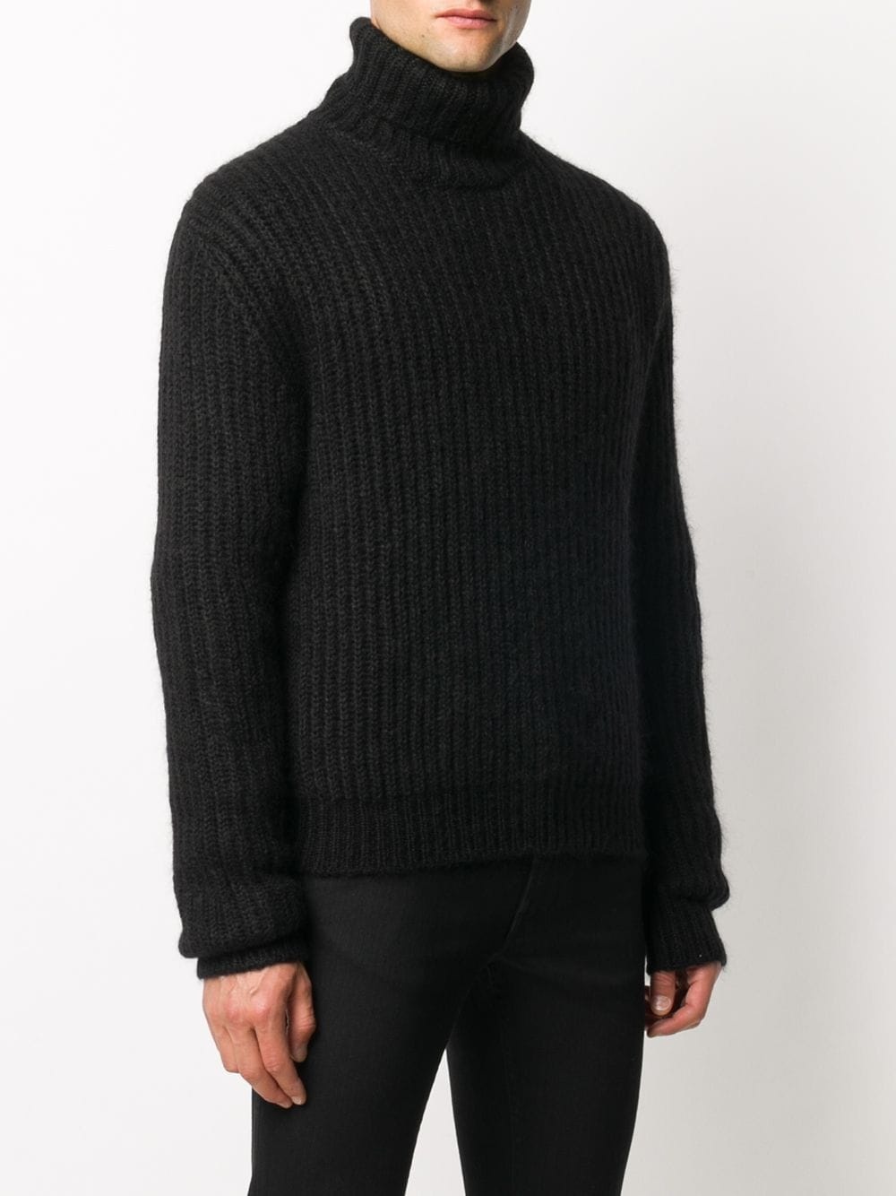 knitted turtleneck jumper - 3