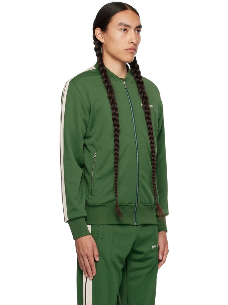 Green Embroidered Track Jacket 2