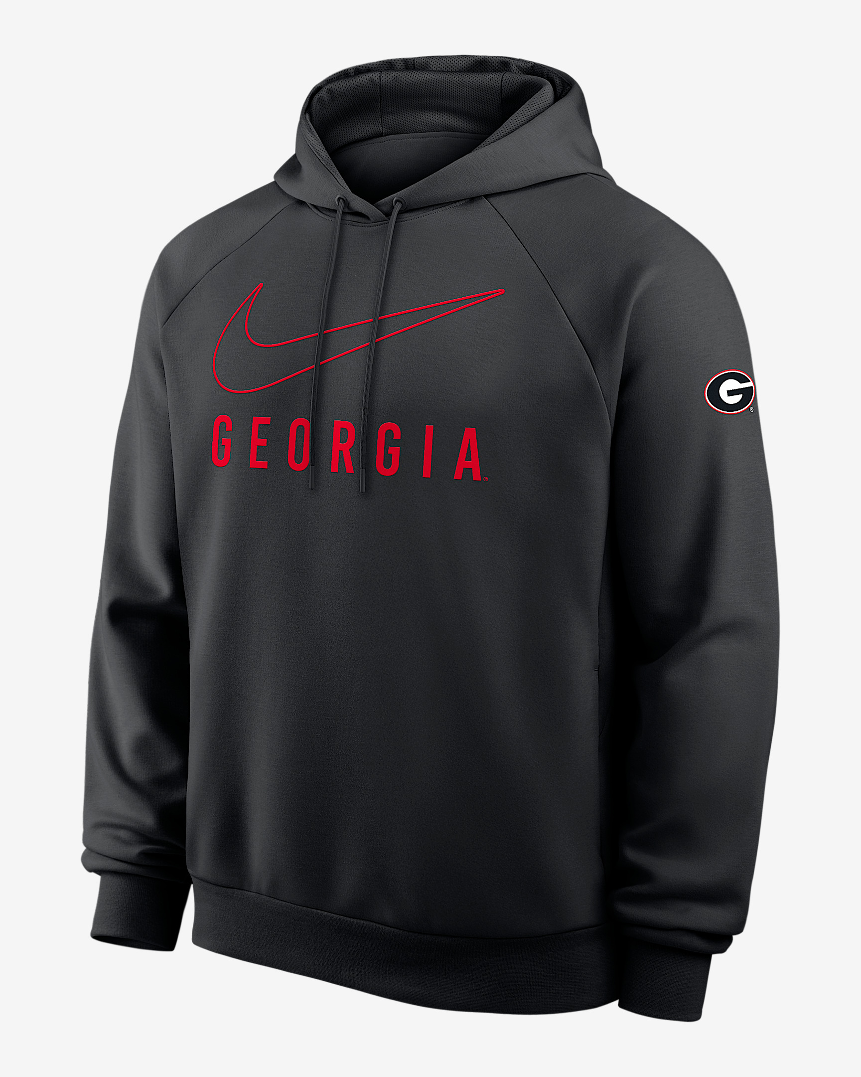 Georgia Premium Performance Men's Nike Dri-FIT College Pullover Hoodie - 1