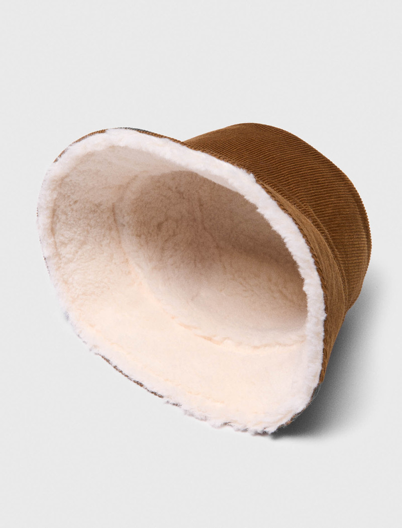 Reversible corduroy bucket hat 5