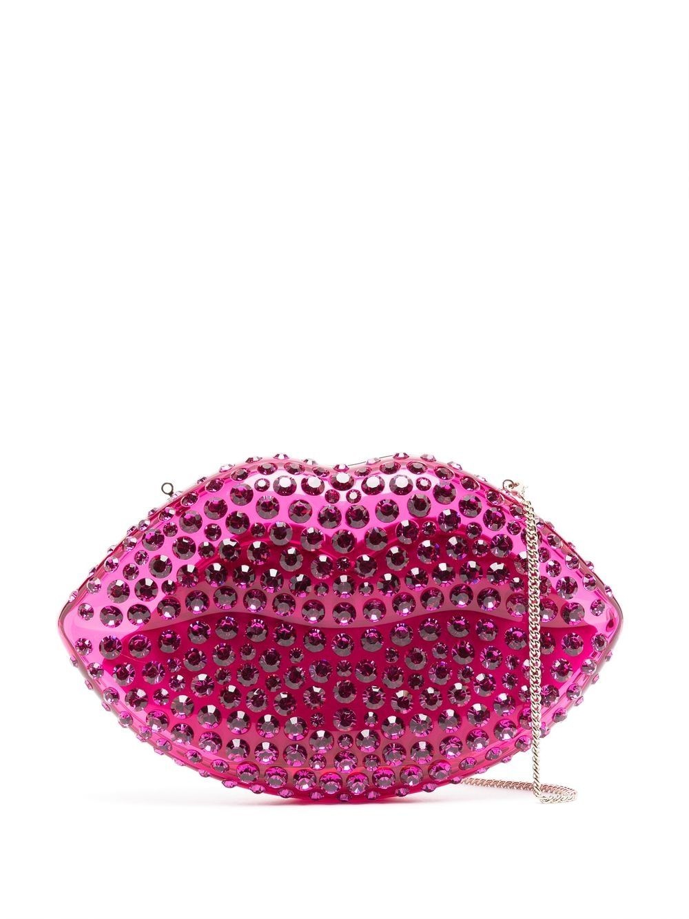 lip shape clutch bag - 1