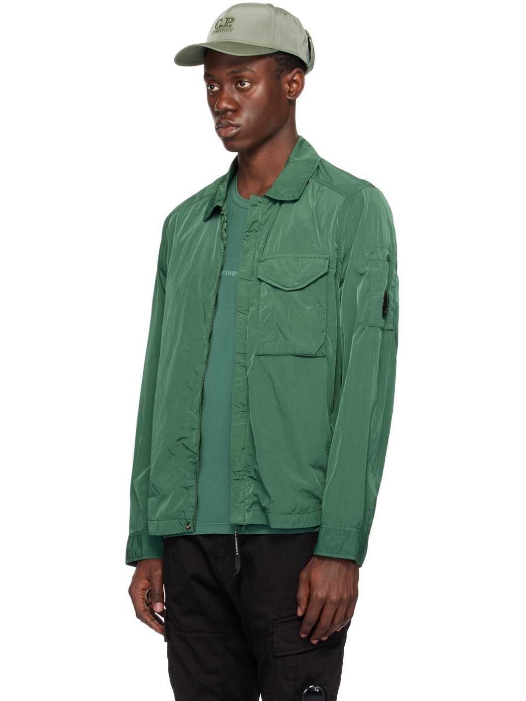 Green Pocket Jacket - 4