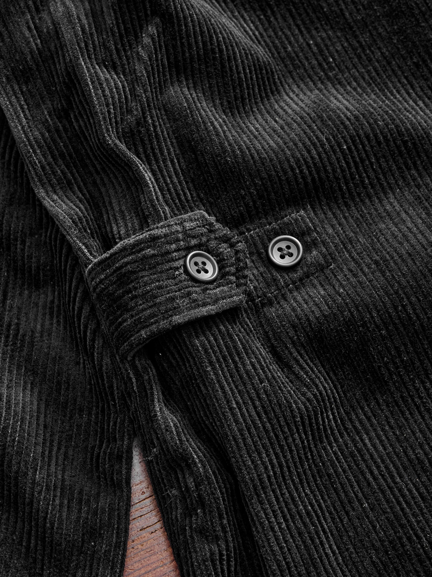 8W Corduroy Loiter Jacket in Black - 13