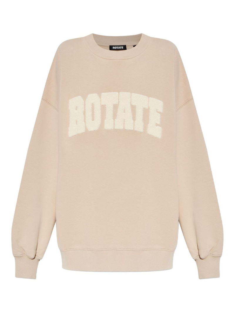 logo-appliqué sweatshirt 1