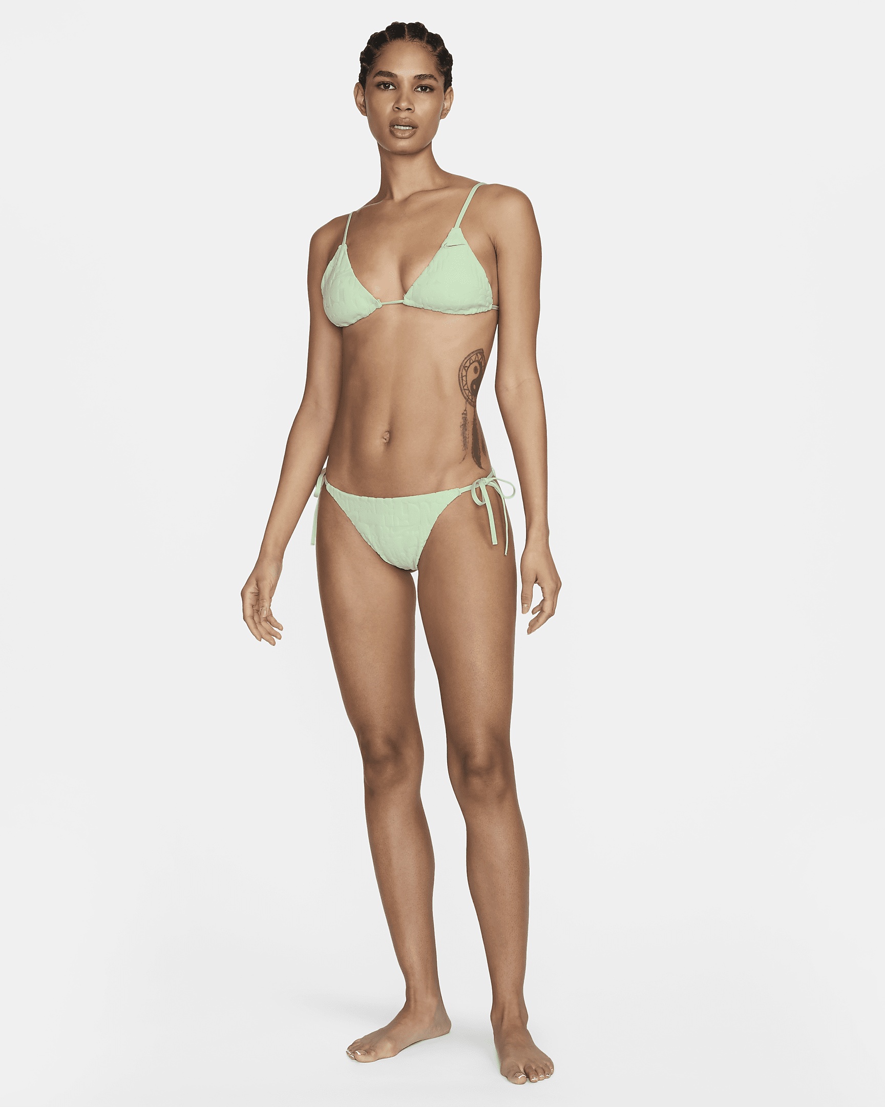 Nike Women's Swim Retro Flow String Bikini Top - 7
