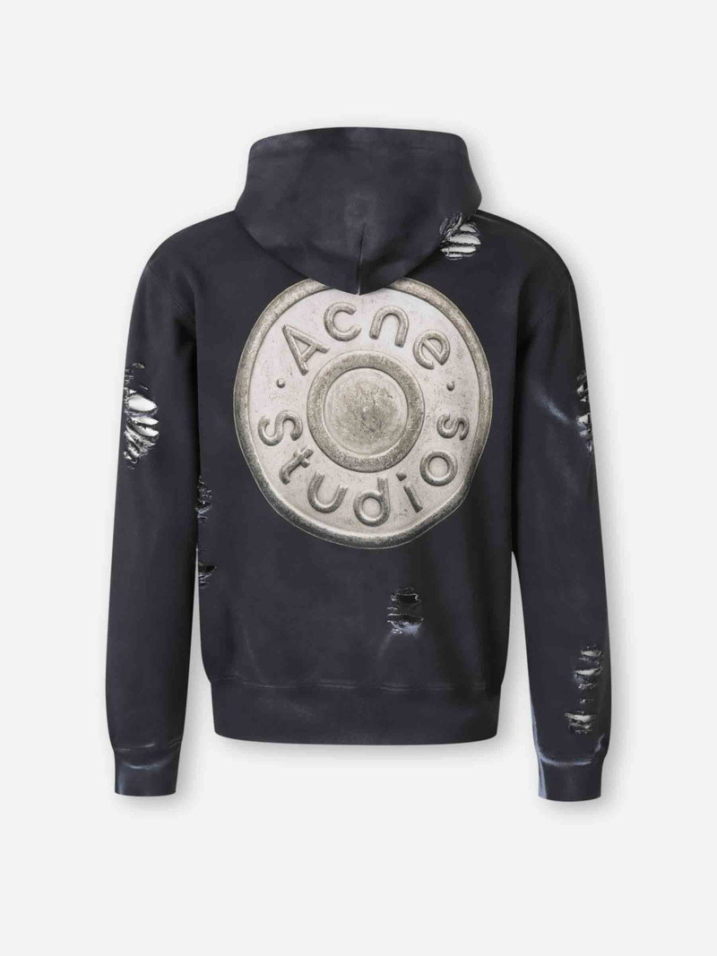 Acne Studios HOODED ZIPPER SWEATSHIRT outlook