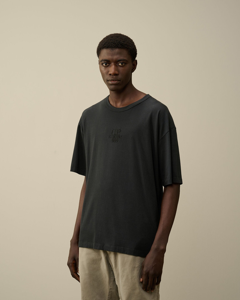C.P. Company 20/1 Jersey Boxy Logo T-Shirt outlook