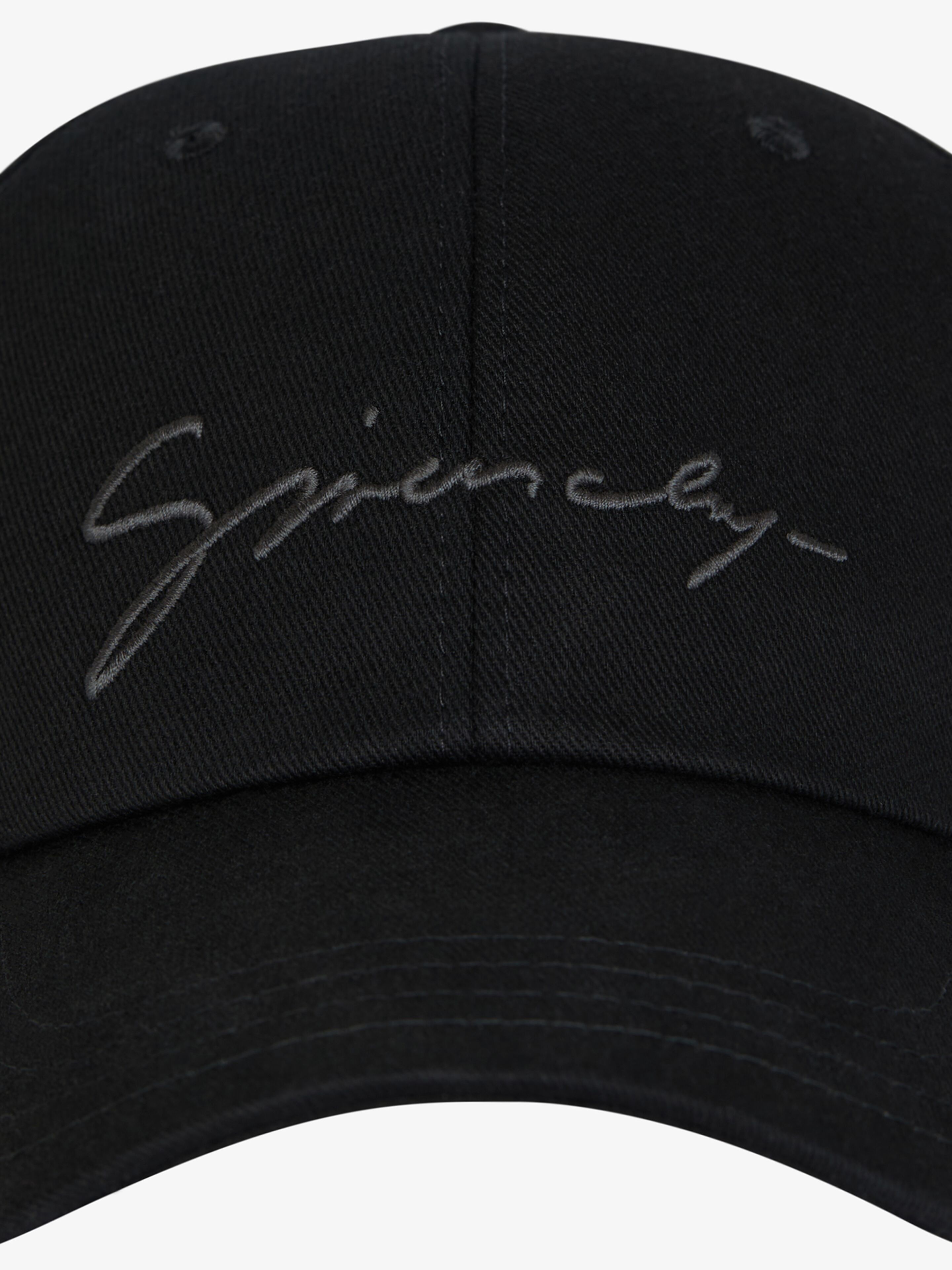 GIVENCHY EMBROIDERED CAP IN TWILL - 2