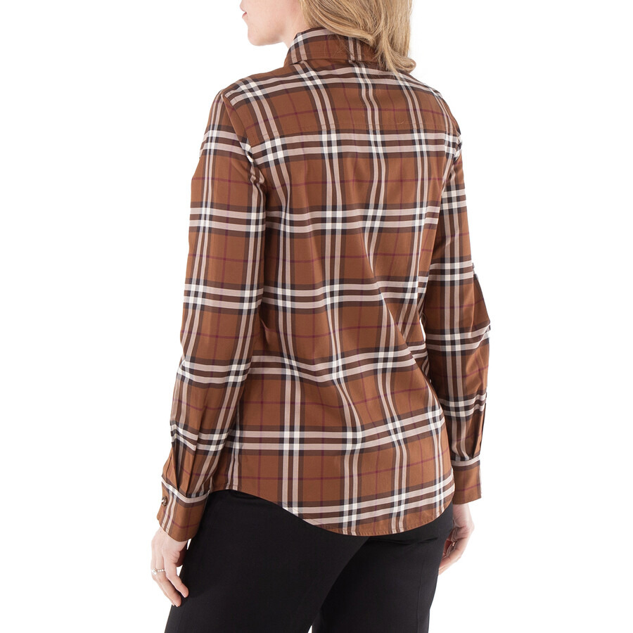 Burberry Long Sleeve Vintage Check Pattern Shirt - 3