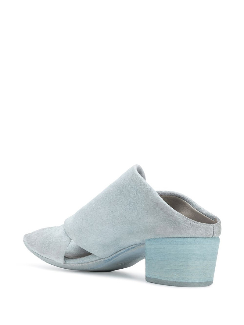 crisscross strap mules 3