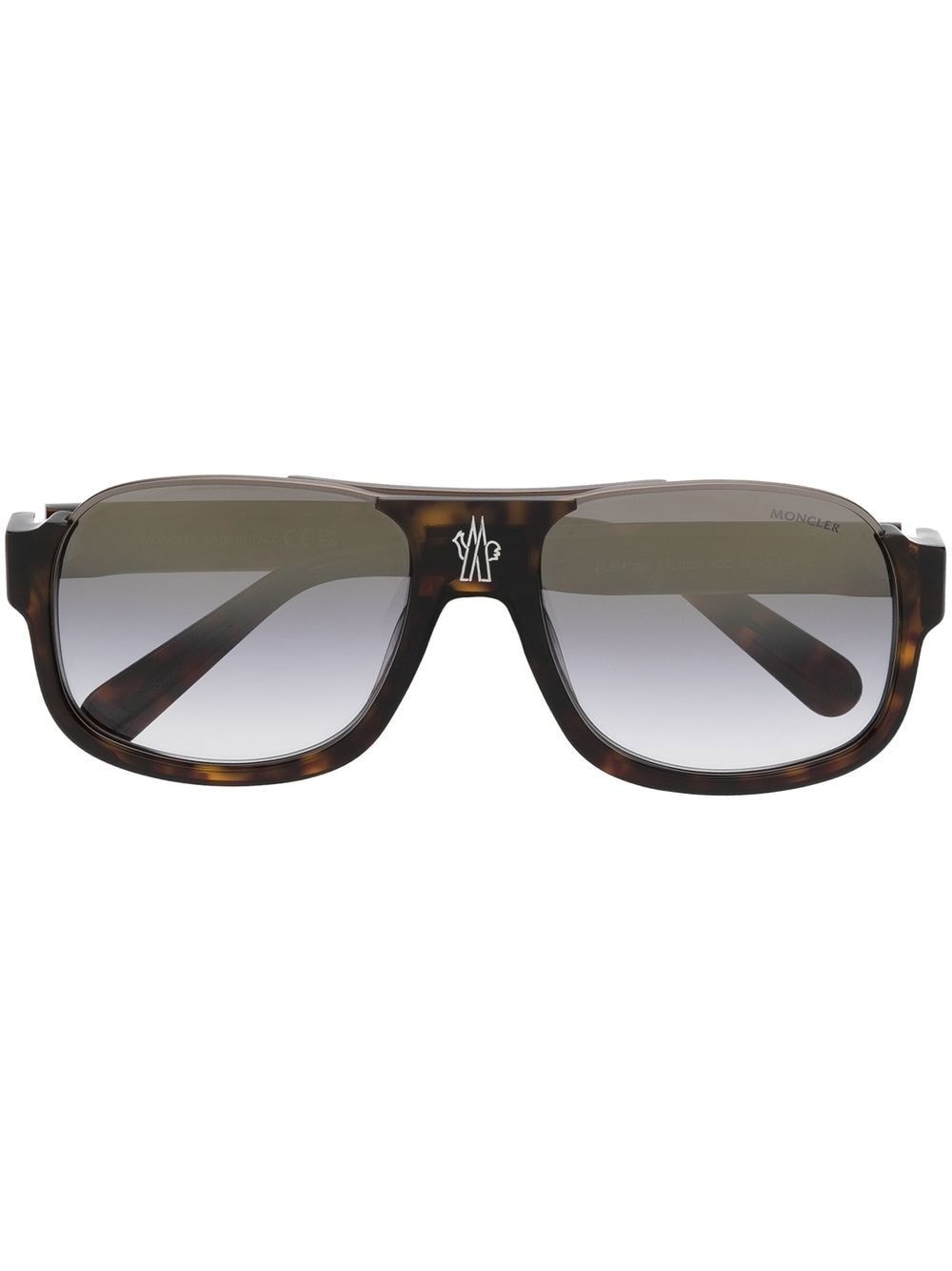 square tinted sunglasses - 1