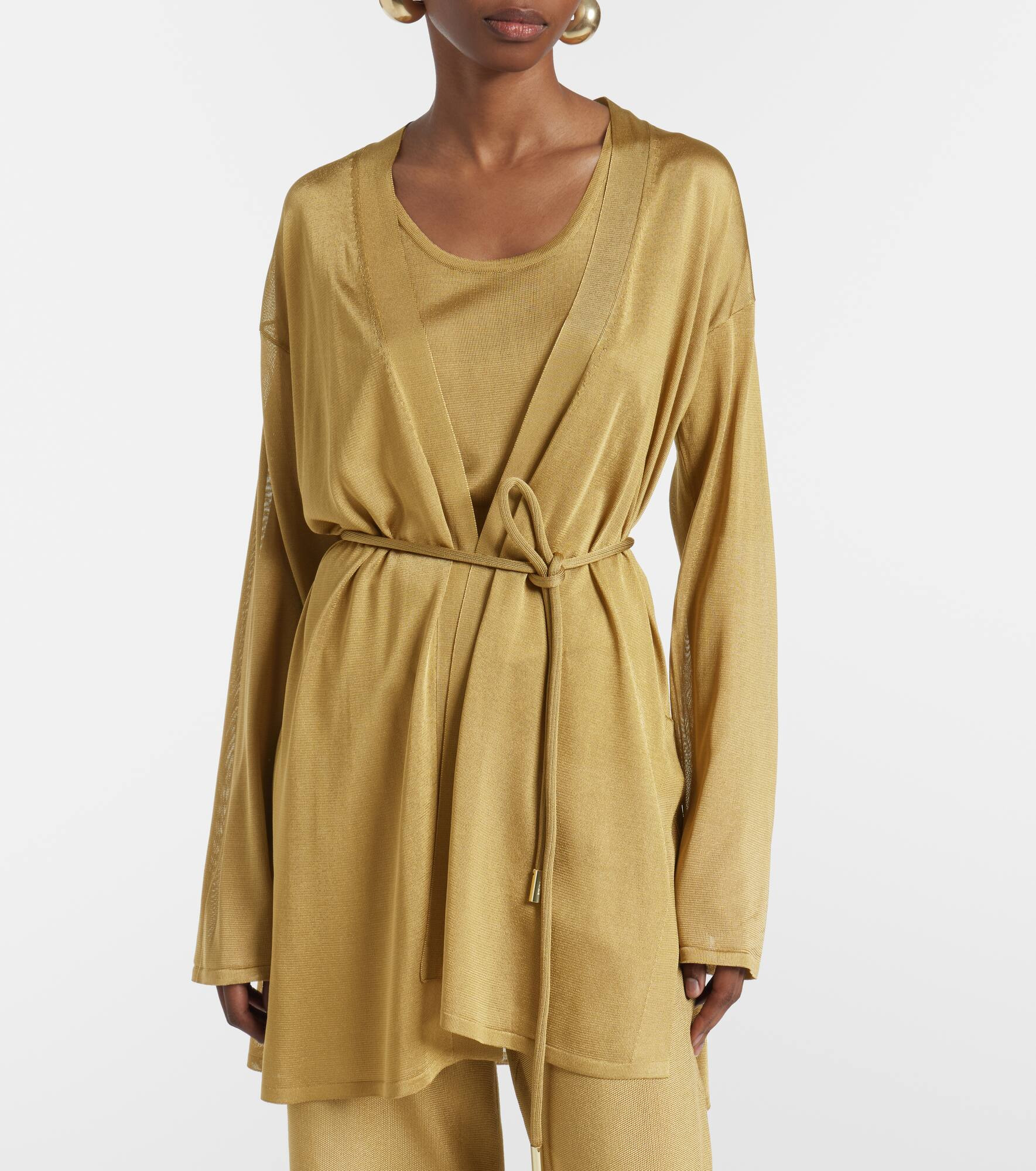 Danza wrap cardigan - 6