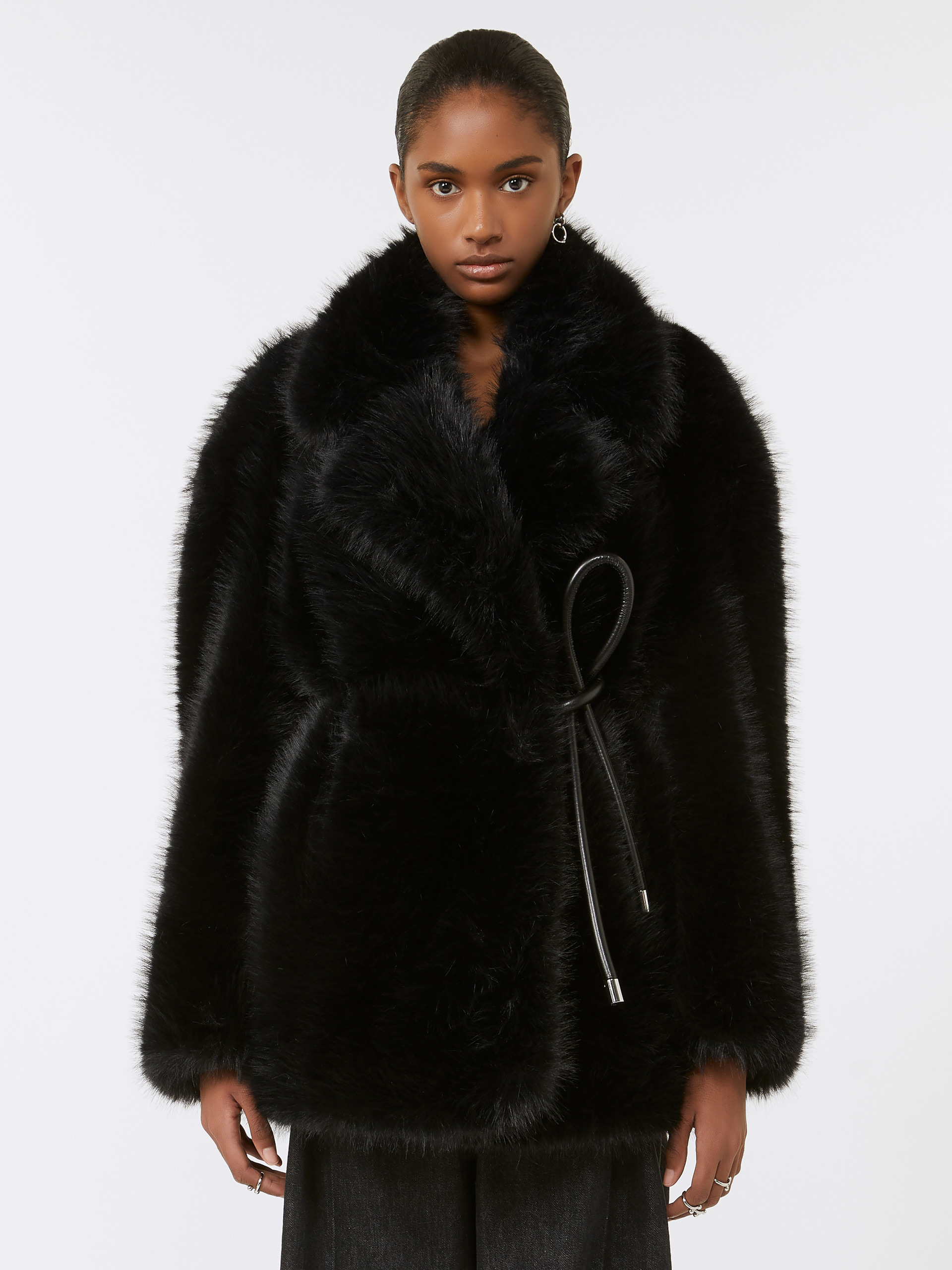 ROSARIA Belted heavy jacket - 3