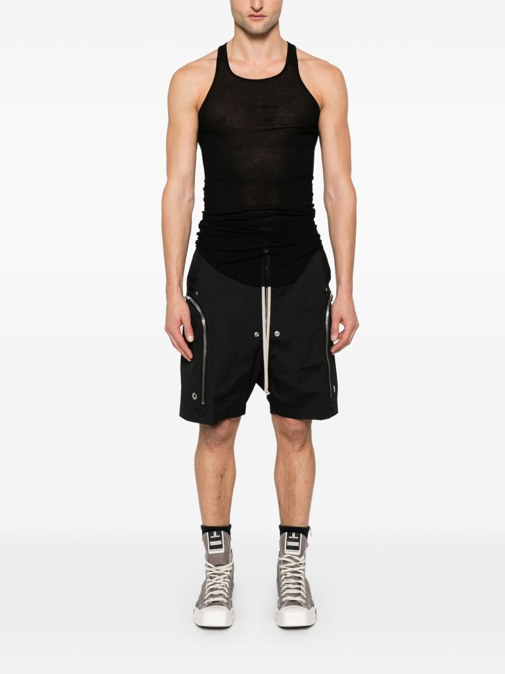 ribbed tank top - 2