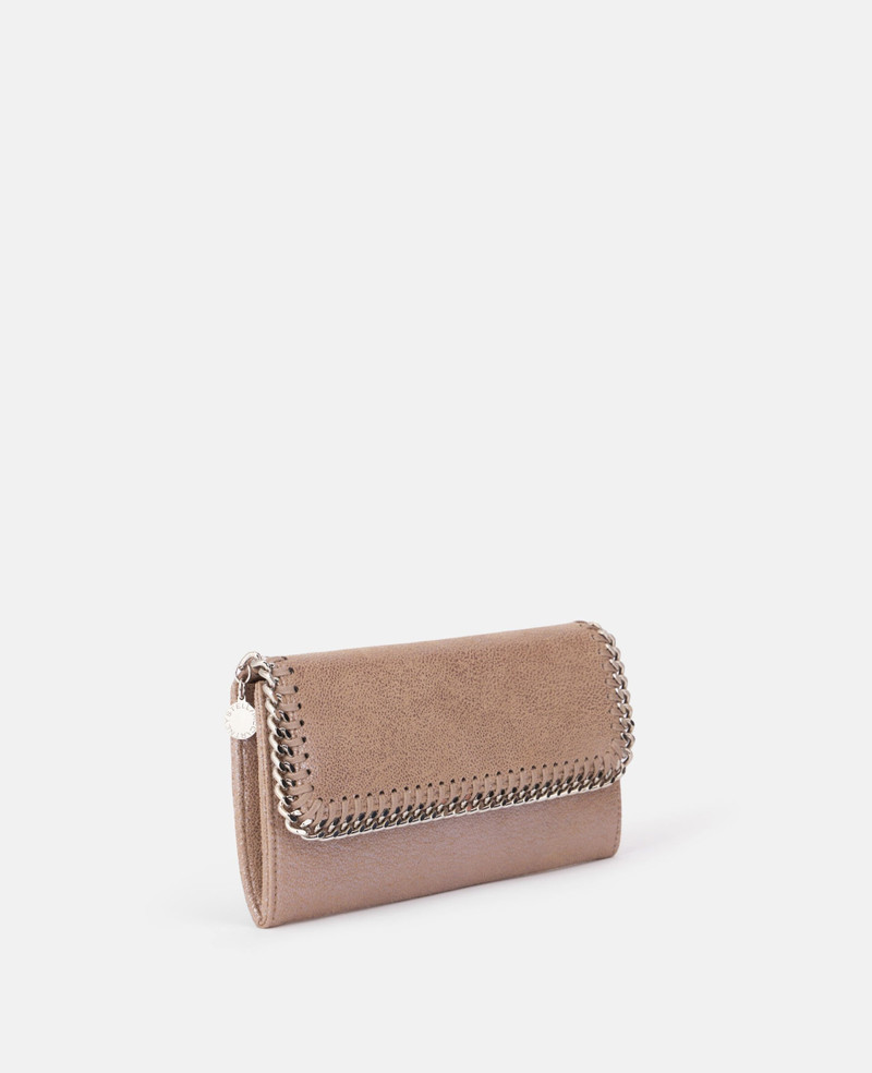 Falabella Flap Continental Pearlescent Wallet 2