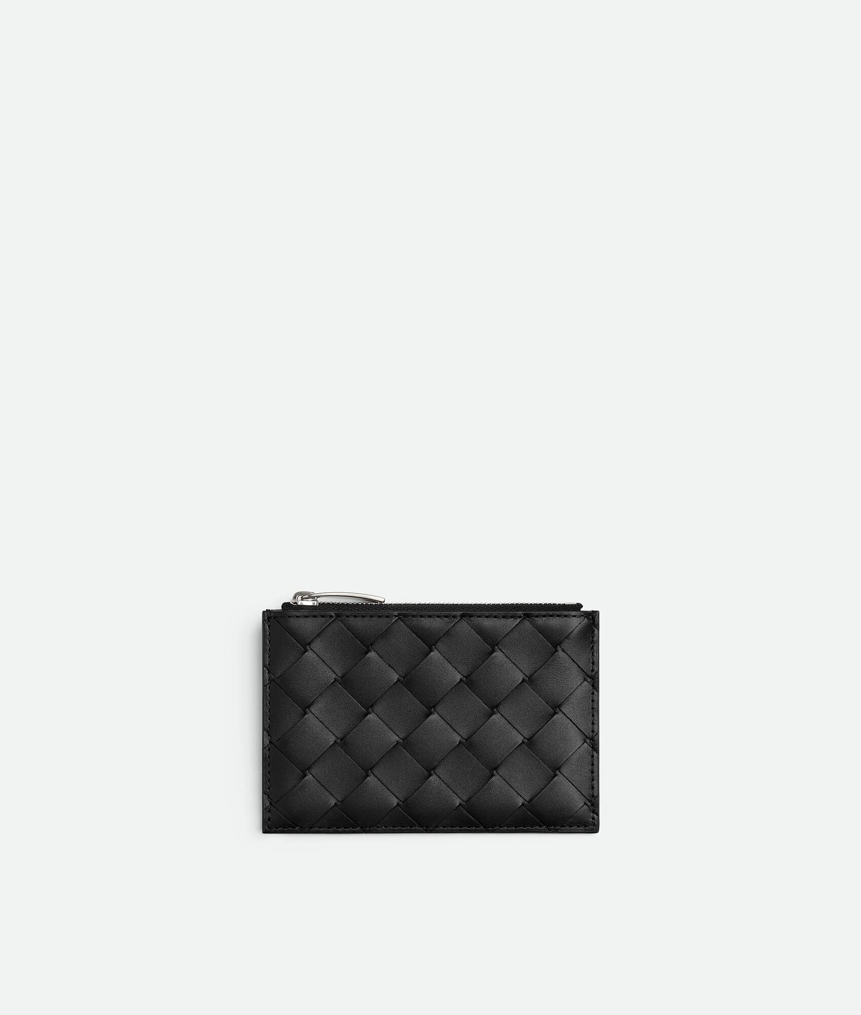 Intrecciato Zipped Card Case - 1