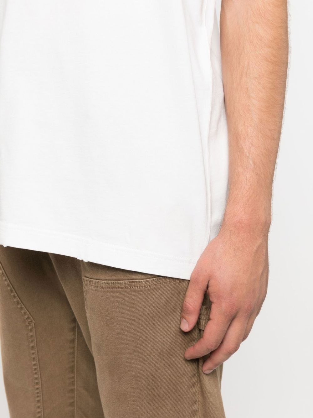 embroidered-logo short-sleeved T-shirt - 5