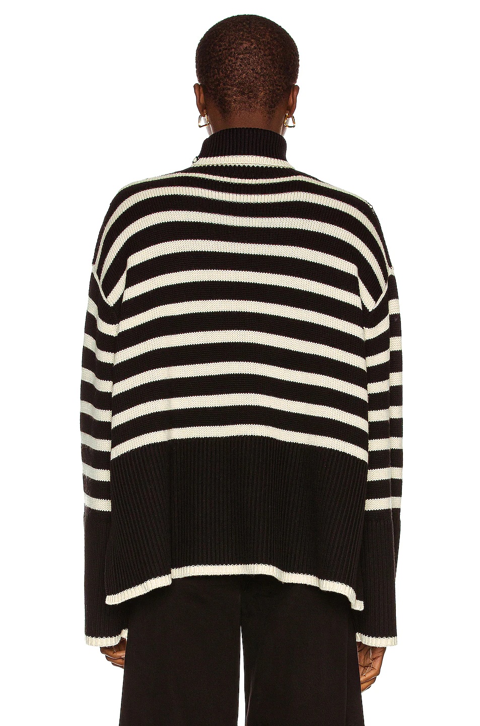 Signature Stripe Turtleneck Sweater - 3