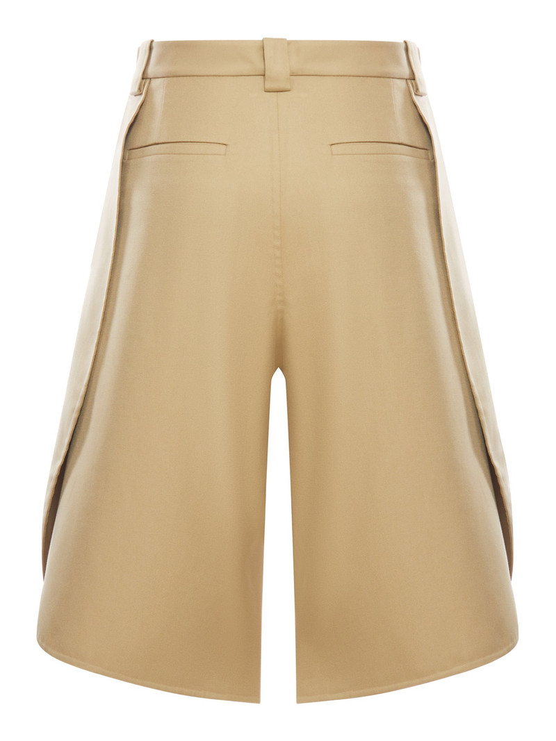 BALENCIAGA TULIP-SHAPED COTTON BERMUDA SHORTS outlook